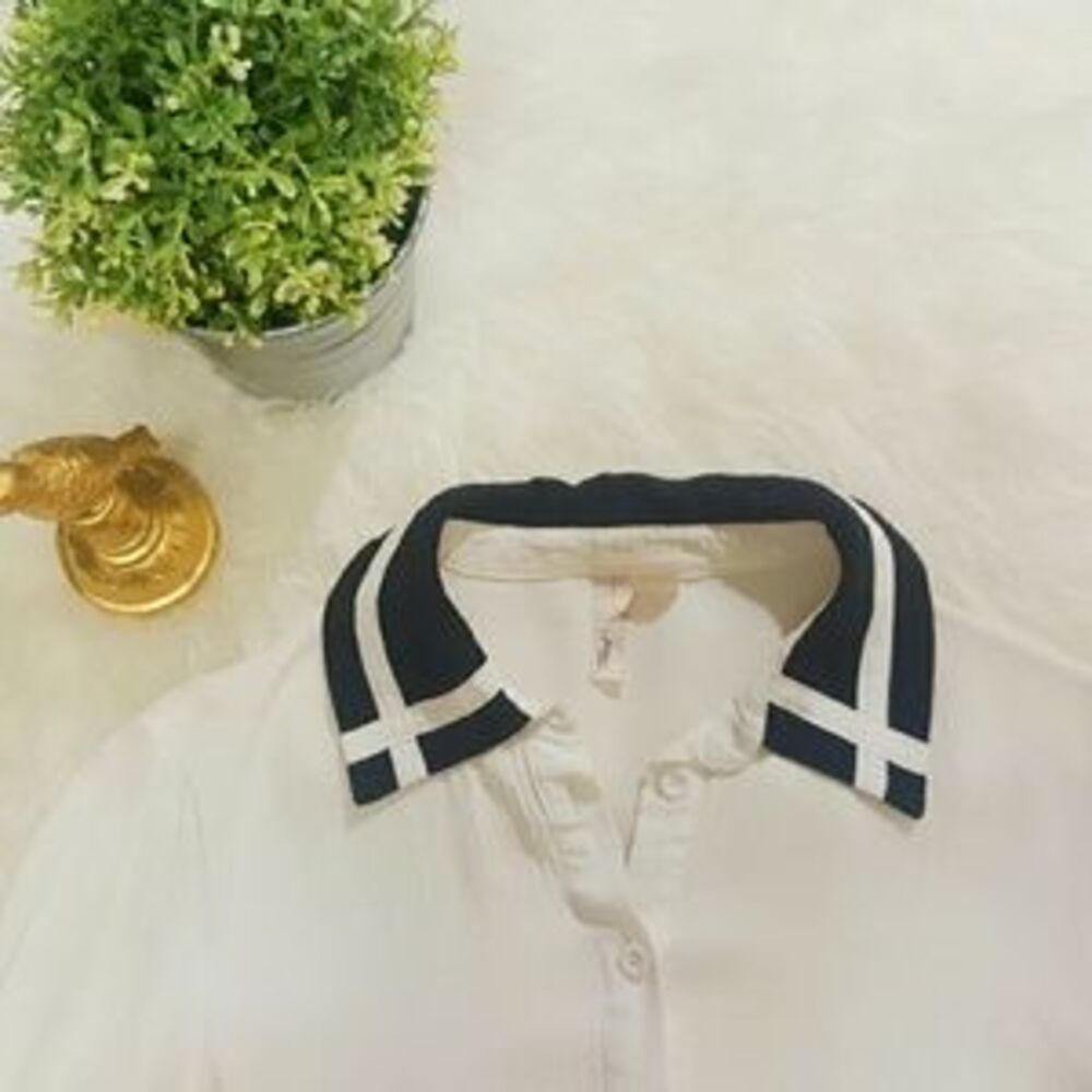 FOREVER21 black and white shirt